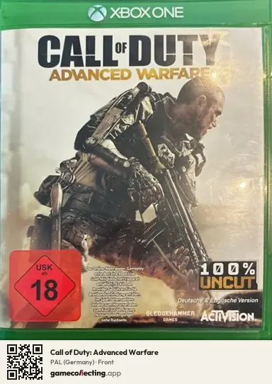 Call of Duty: Advanced Warfare Xbox One, Germany box front