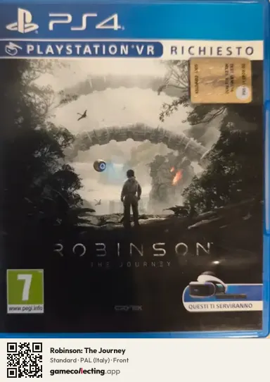Robinson: The Journey PlayStation 4, Italy box front