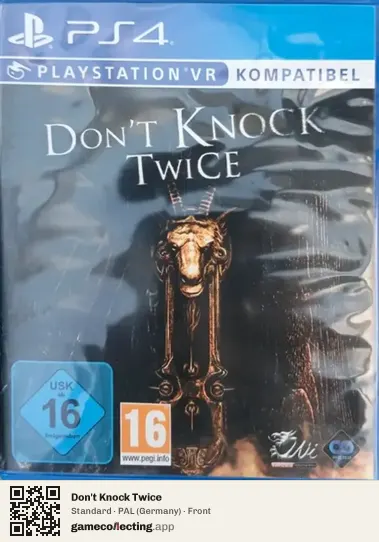 Don't Knock Twice PlayStation 4, Germany box front