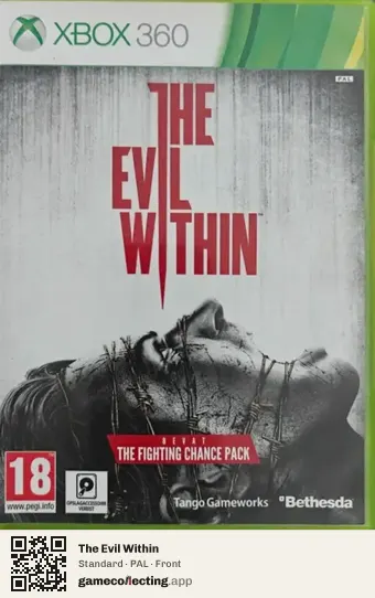 The Evil Within Xbox 360, PAL box front