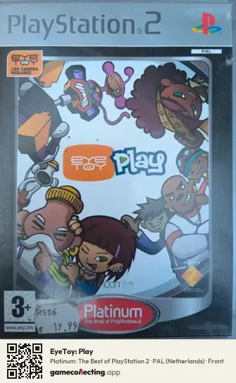 EyeToy: Play PlayStation 2, Netherlands box front
