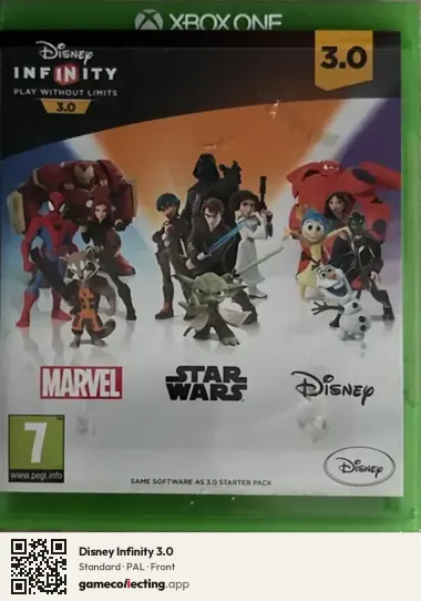 Disney Infinity 3.0 Xbox 360, PAL box front