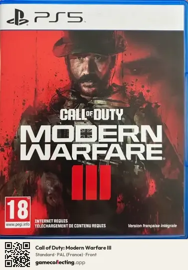 Call of Duty: Modern Warfare III PlayStation 5, France box front