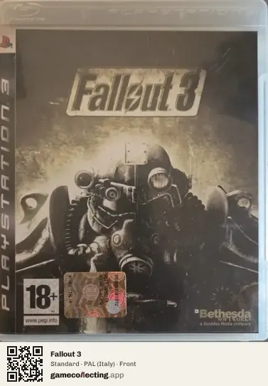 Fallout 3 PlayStation 3, Italy box front