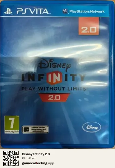 Disney Infinity 2.0 PlayStation Vita, PAL box front