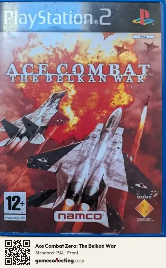 Ace Combat Zero: The Belkan War PlayStation 2, PAL box front