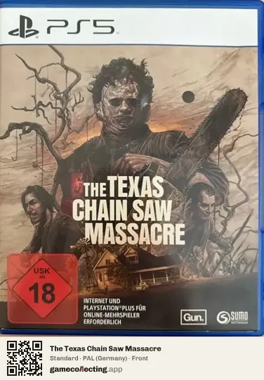 The Texas Chain Saw Massacre PlayStation 5, Germany box front