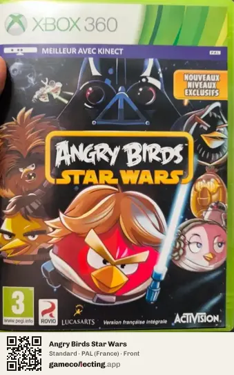 Angry Birds Star Wars Xbox 360, France box front