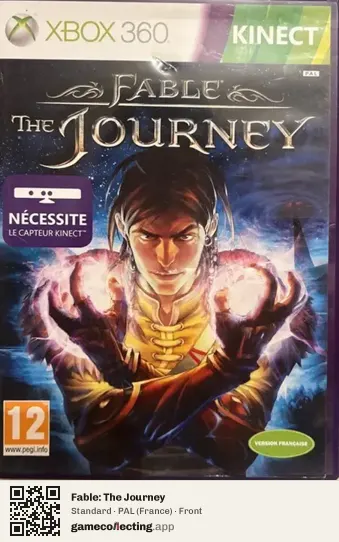 Fable: The Journey Xbox 360, France box front