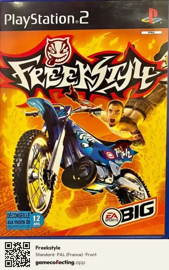 Freekstyle PlayStation 2, France box front
