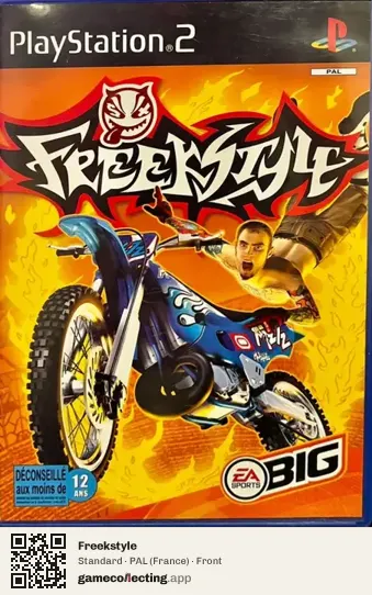 Freekstyle PlayStation 2, France box front