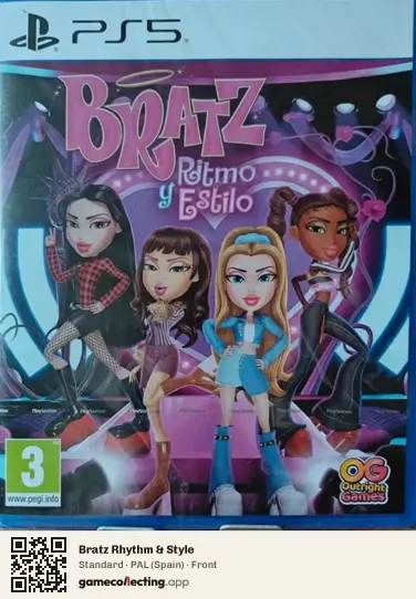 Bratz Rhythm & Style PlayStation 5, Spain box front