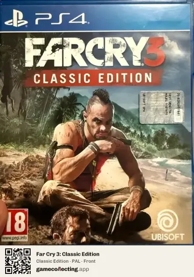 Far Cry 3: Classic Edition PlayStation 4, PAL box front