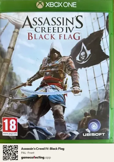Assassin's Creed IV: Black Flag Xbox One, PAL box front