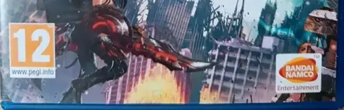 God Eater 3, the PEGI square on its front