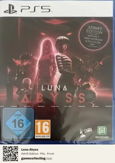 Luna Abyss PlayStation 5, PAL box front