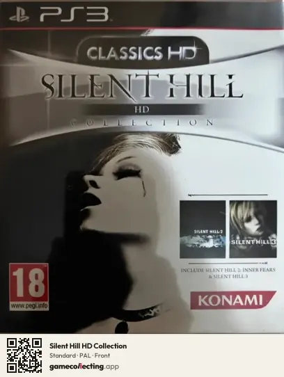 Silent Hill HD Collection PlayStation 3, PAL box front