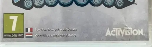 Skylanders: Swap Force, the PEGI square on its front