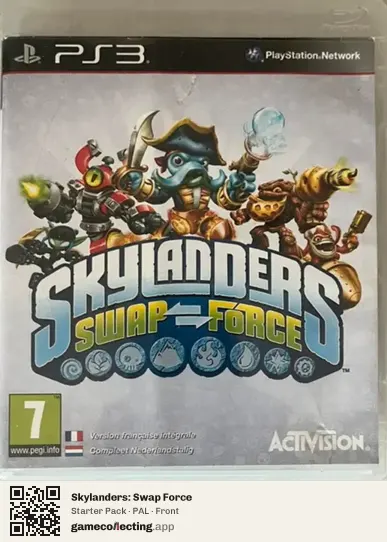 Skylanders: Swap Force PlayStation 3, PAL box front