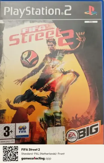 FIFA Street 2 PlayStation 2, Netherlands box front