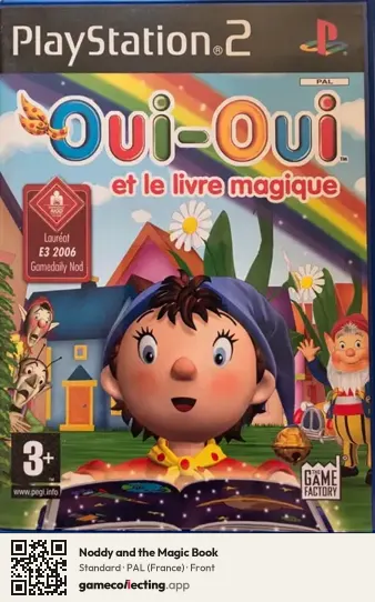 Noddy and the Magic Book PlayStation 2, France box front