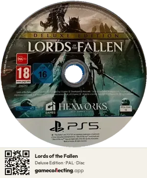 Lords of the Fallen PlayStation 5, PAL disc