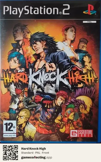 Hard Knock High PlayStation 2, PAL box front