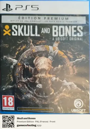 Skull and Bones PlayStation 5, France box front