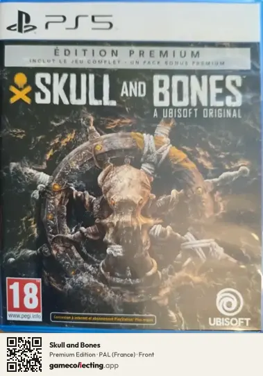 Skull and Bones PlayStation 5, France box front