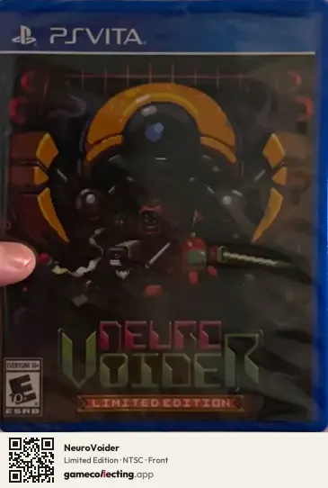 NeuroVoider PlayStation Vita, NTSC box front