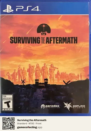 Surviving the Aftermath PlayStation 4, NTSC box front