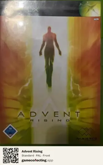 Advent Rising Xbox, PAL box front
