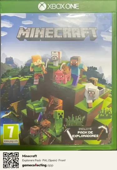Minecraft Xbox One, Spain box front