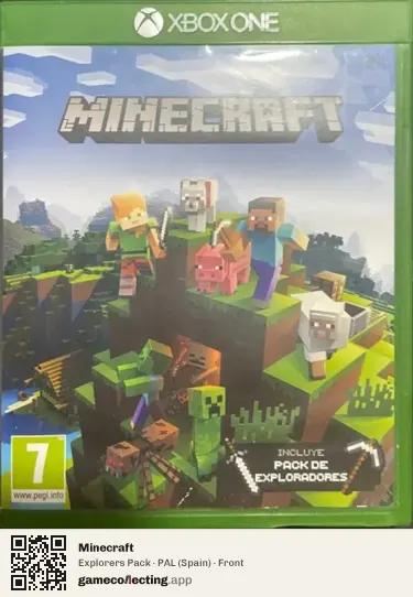 Minecraft Xbox One, Spain box front