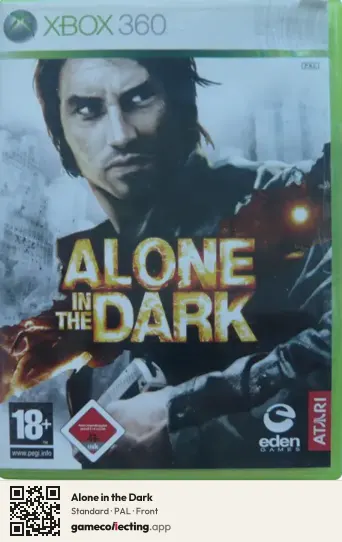 Alone in the Dark Xbox 360, PAL box front
