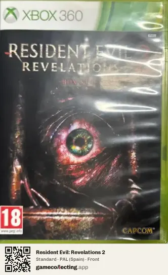 Resident Evil: Revelations 2 Xbox 360, Spain box front
