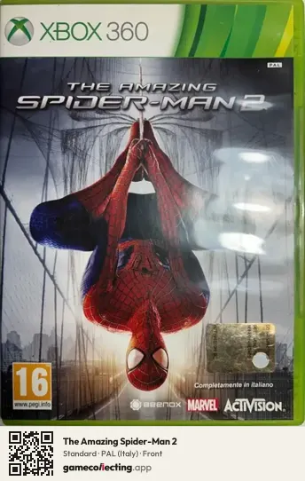The Amazing Spider-Man 2 Xbox 360, Italy box front