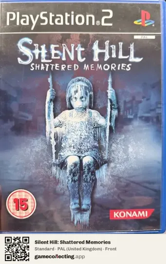 Silent Hill: Shattered Memories PlayStation 2, United Kingdom box front