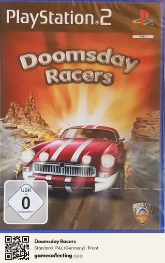 Doomsday Racers PlayStation 2, Germany box front