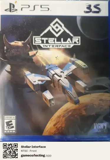Stellar Interface PlayStation 5, NTSC box front
