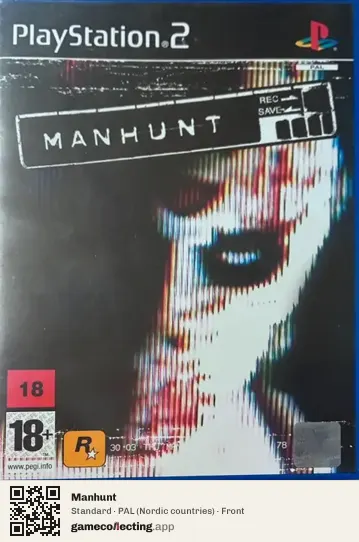 Manhunt PlayStation 2, Nordic countries box front