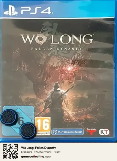 Wo Long: Fallen Dynasty PlayStation 4, Germany box front