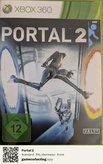 Portal 2 Xbox 360, Germany box front