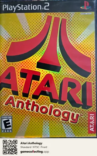 Atari Anthology PlayStation 2, NTSC box front