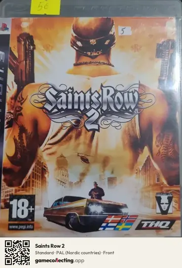 Saints Row 2 PlayStation 3, Nordic countries box front
