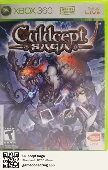 Culdcept Saga Xbox 360, NTSC box front