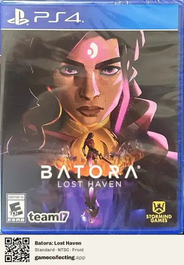 Batora: Lost Haven PlayStation 4, NTSC box front
