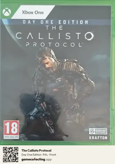 The Callisto Protocol Xbox One, PAL box front