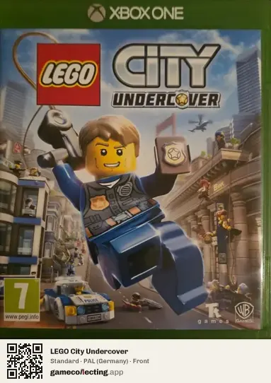 LEGO City Undercover Xbox One, Germany box front