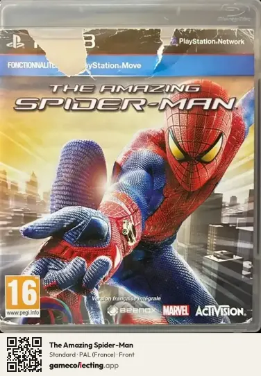 The Amazing Spider-Man PlayStation 3, France box front